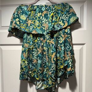 ILLa ILLa Romper. Size: Large. Strapless. NWOT.